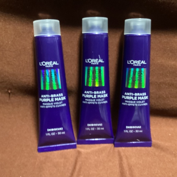 L'Oreal Ever Pure Anti-Brass Purple Mask Extra Pure Toning Rinse Out Treatments - Picture 7 of 9